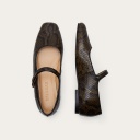 Pass Ballerina, olive python pattern